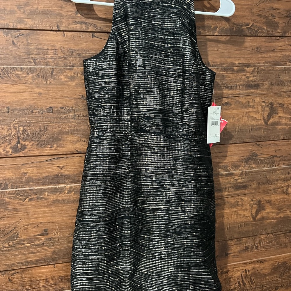 Aiden by Aiden Mattox NWT black and gold dress